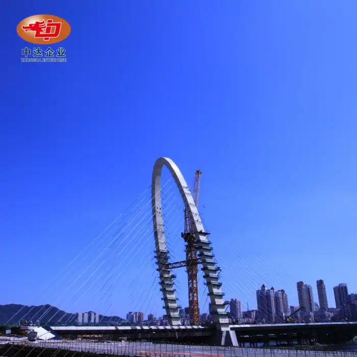 Q420qE Steel Cable-Stayed Bridge